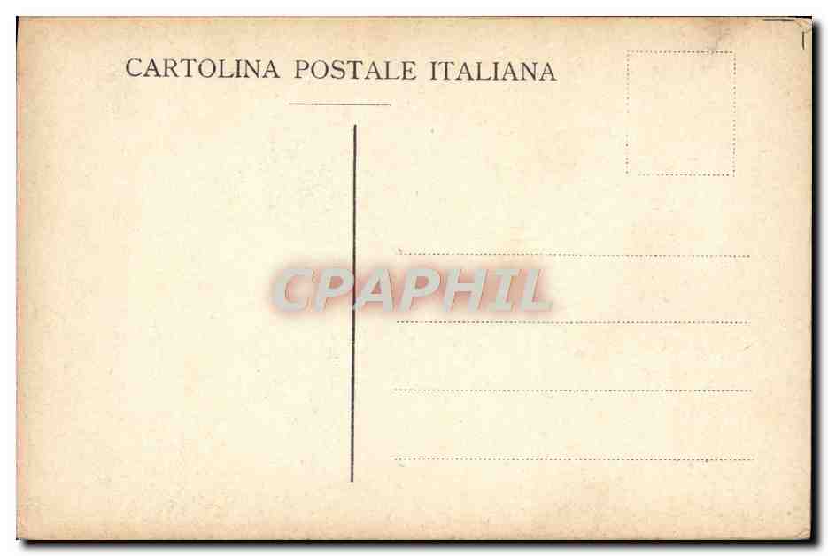 CPA Pompei Casa Del Vetti Ange — Verso