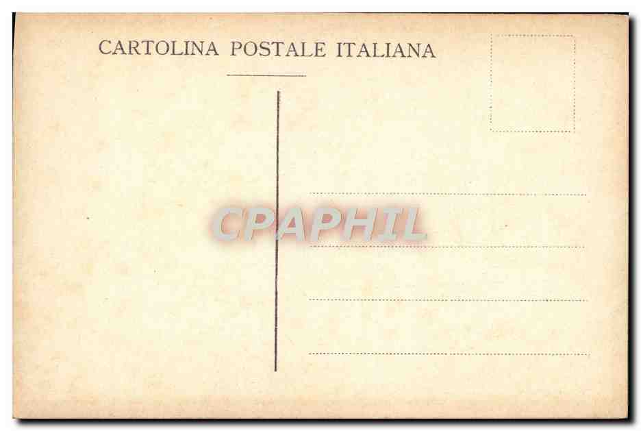 CPA Pompei Casa Del Vetti Baccante — Verso