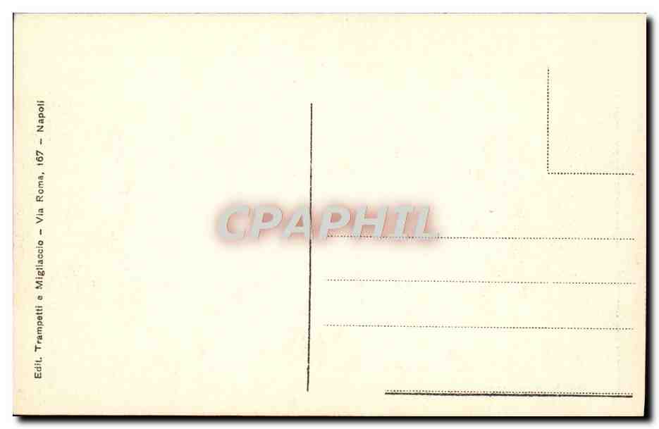 CPA Pompei Casa Di Marco Lucrezio — Verso