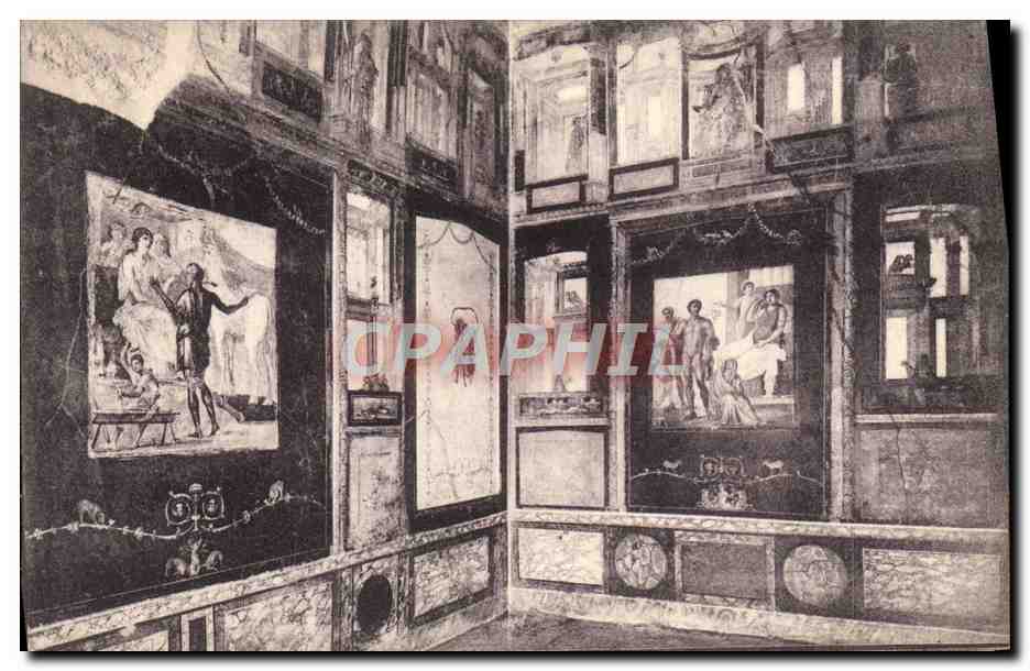 CPA Pompei Casa Dei Vettii Interno Di Una Camera