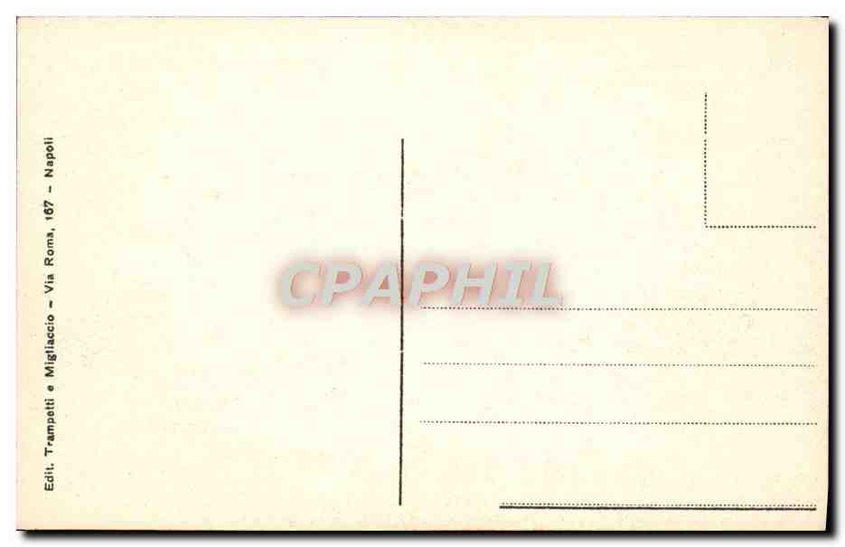 CPA Pompei Casa Dei Vettii Peristilio — Verso