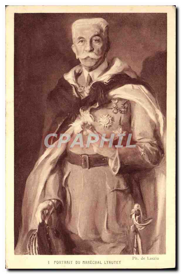 CPA Portrait Du Marechal Lyautey Ph de Laszlo
