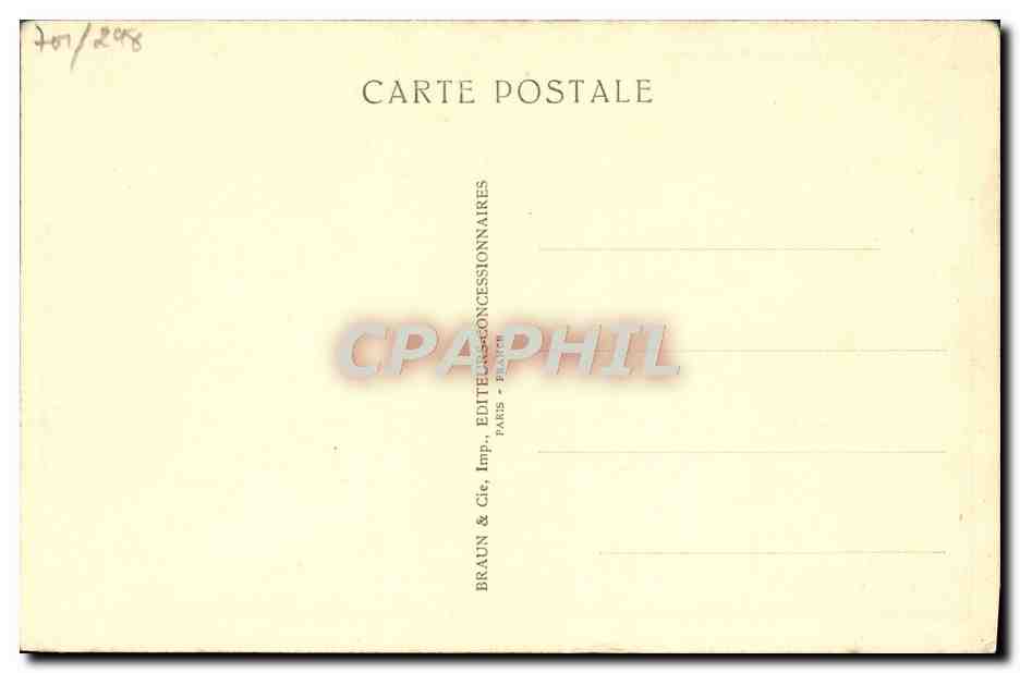 CPA Portrait Du Marechal Lyautey Ph de Laszlo — Rückseite