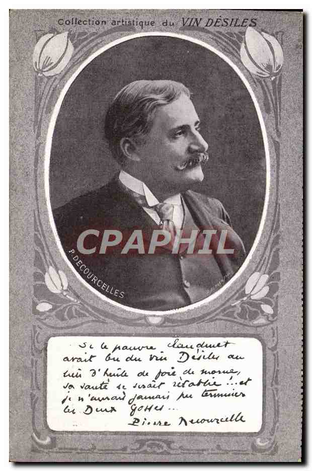 CPA Fantaisie Vin Desiles P Decourcelles 