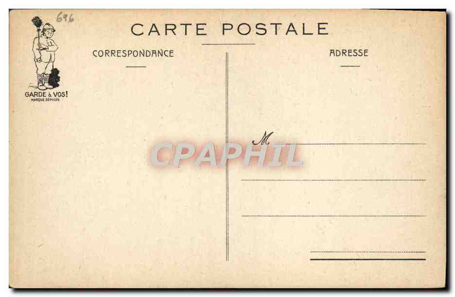 CPA Fantaisie Marins Consignes Illustrateur Godreul Militaria — Rückseite