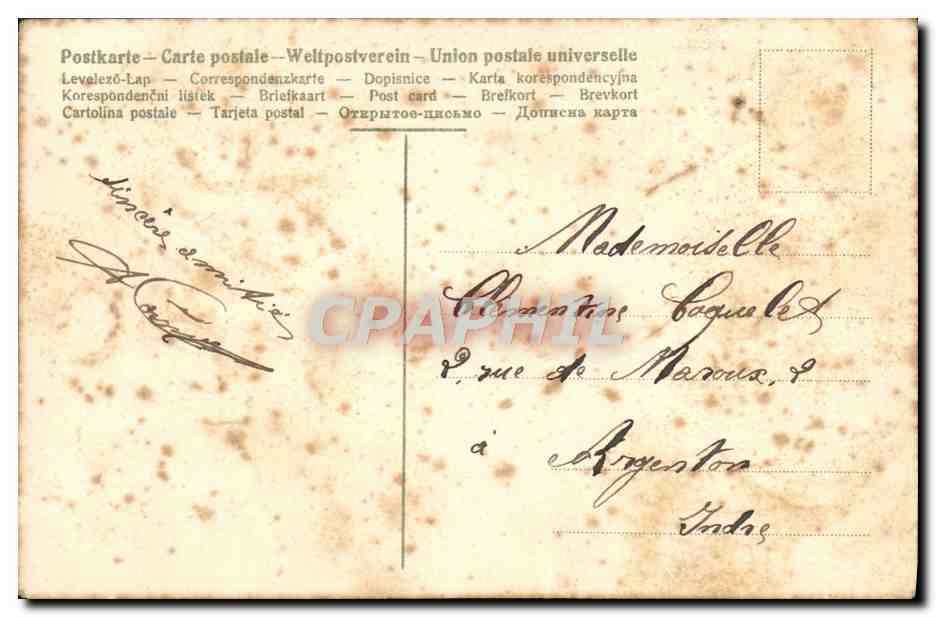 Roses — Gueillies pour vous — éditeur inconnu — Achterkant