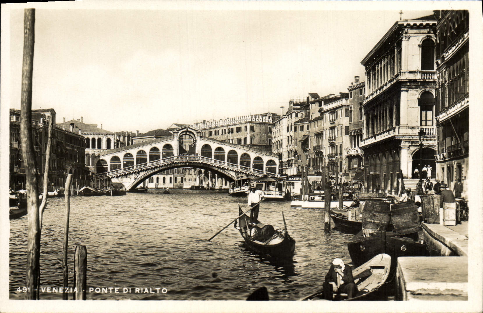 CPA Venezia Ponte Di Rialto