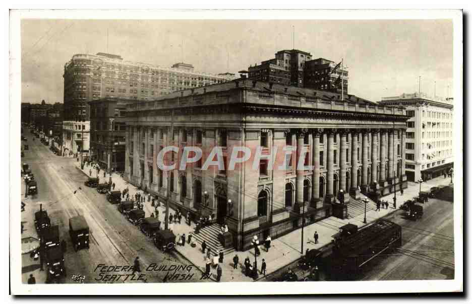 CPA Federal Buliding Seattle Wash Tramway