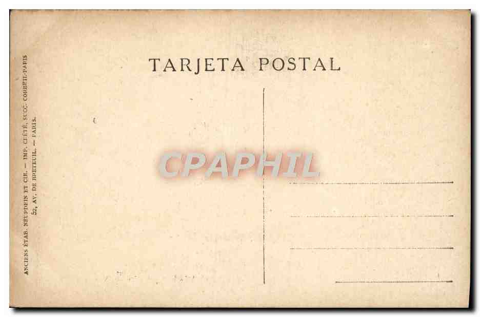 CPA Santo Griffo De a Agonia Limpiaj — Back