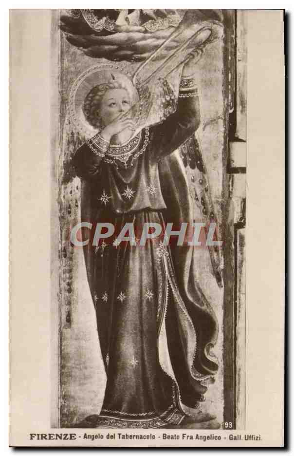 CPA Firenze Angele Del Tabernacele Beato Fra Angelico Gall Uffizi