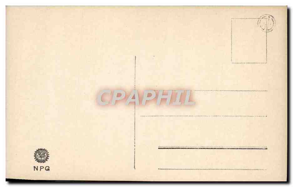 CPA Firenze Galleria Pitti Particolare Della Impannata RAffaello — Verso