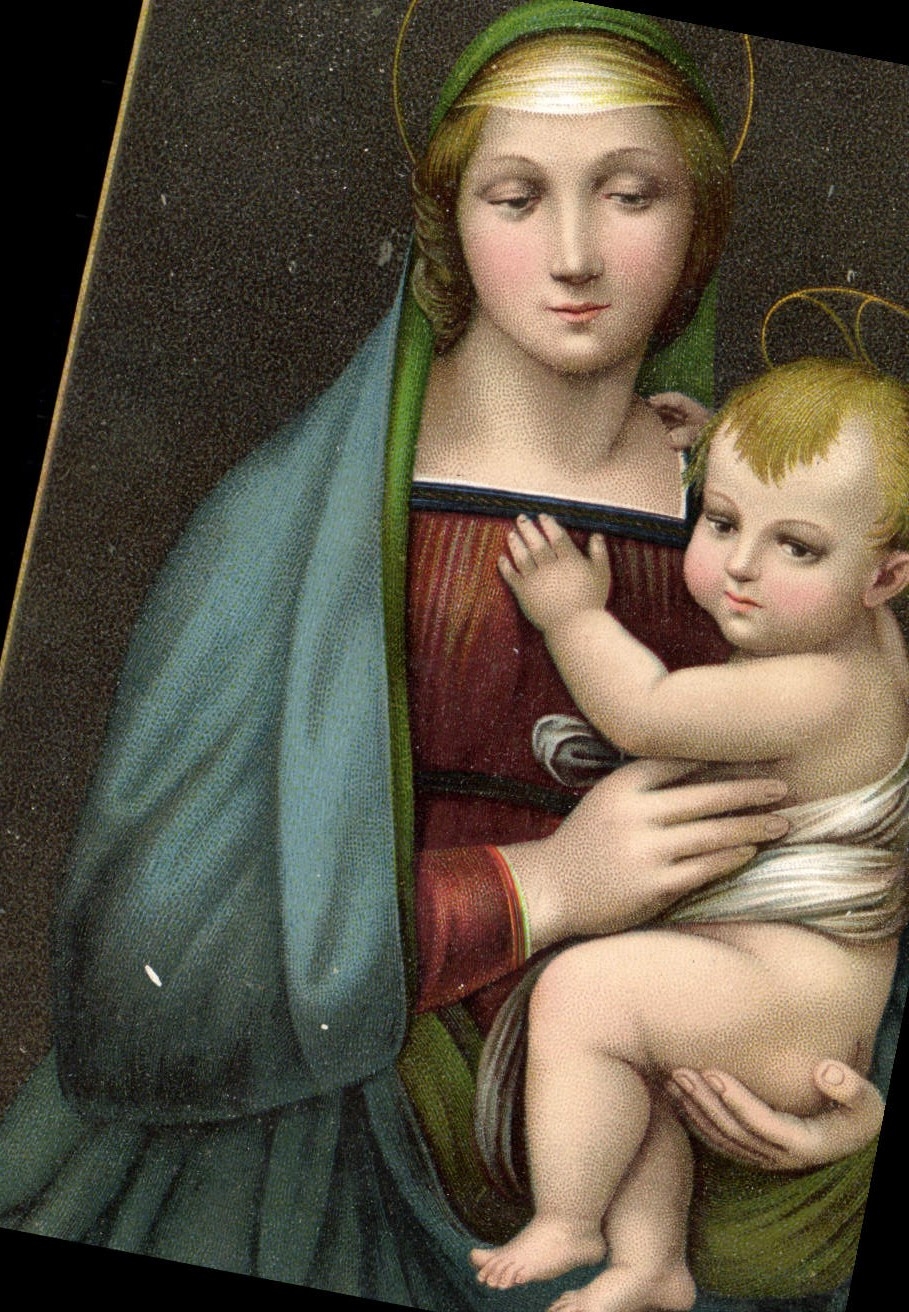 CPA Madonna Del Granduga Firenze Raffaello