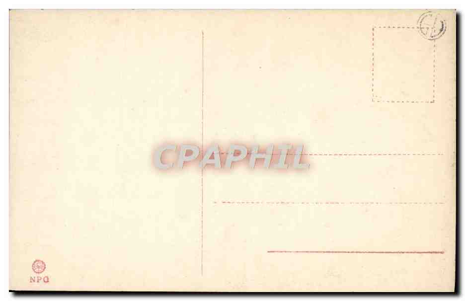 CPA Firenze Madanna Col Bambino Murillo Gall Uffizi — Verso
