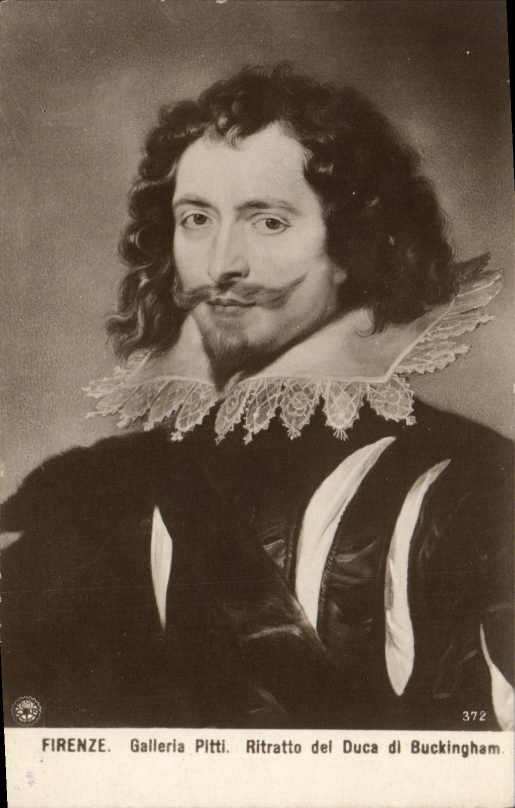 CPA Firenze Galleria Pitti Ritratto Del Duca Di Buckingham