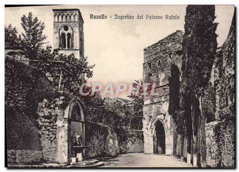 CPA Ravello Ingresso Del Palazzo Rufolo