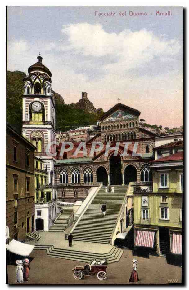 CPA Facciata Del Duomo Amalfi
