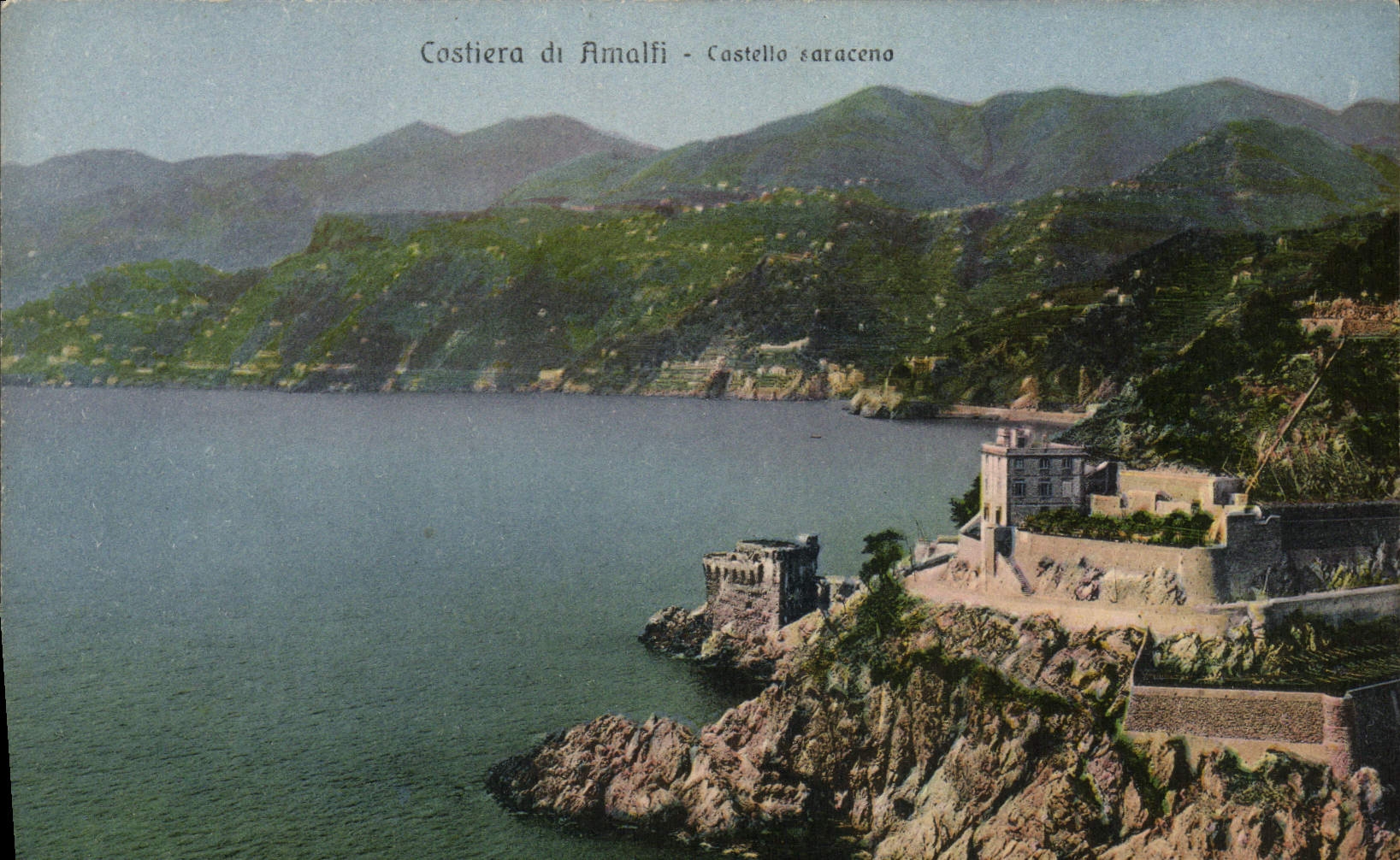 CPA Castiera Di Amalfi Castello saracena