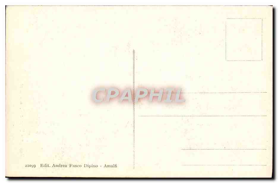 CPA Ravello Interno Di Una Casa — Rückseite