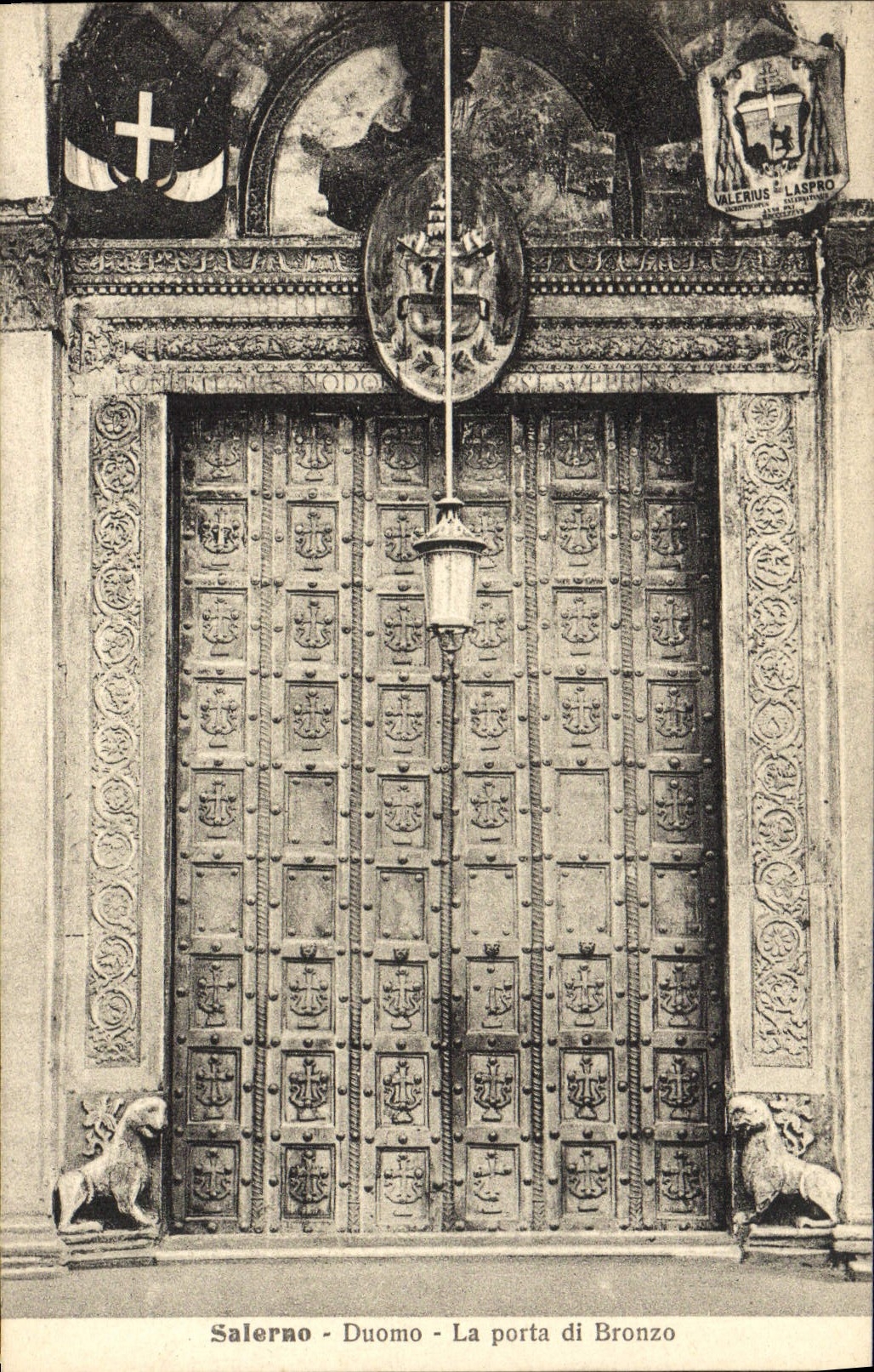 CPA Salerno Duomo La Porta Di Bronzo