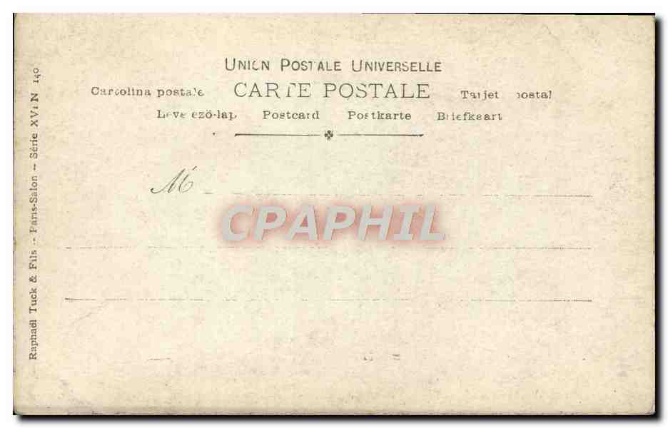 CPA Salon 1904 Bozzi L'Amour Vainqueur — Verso
