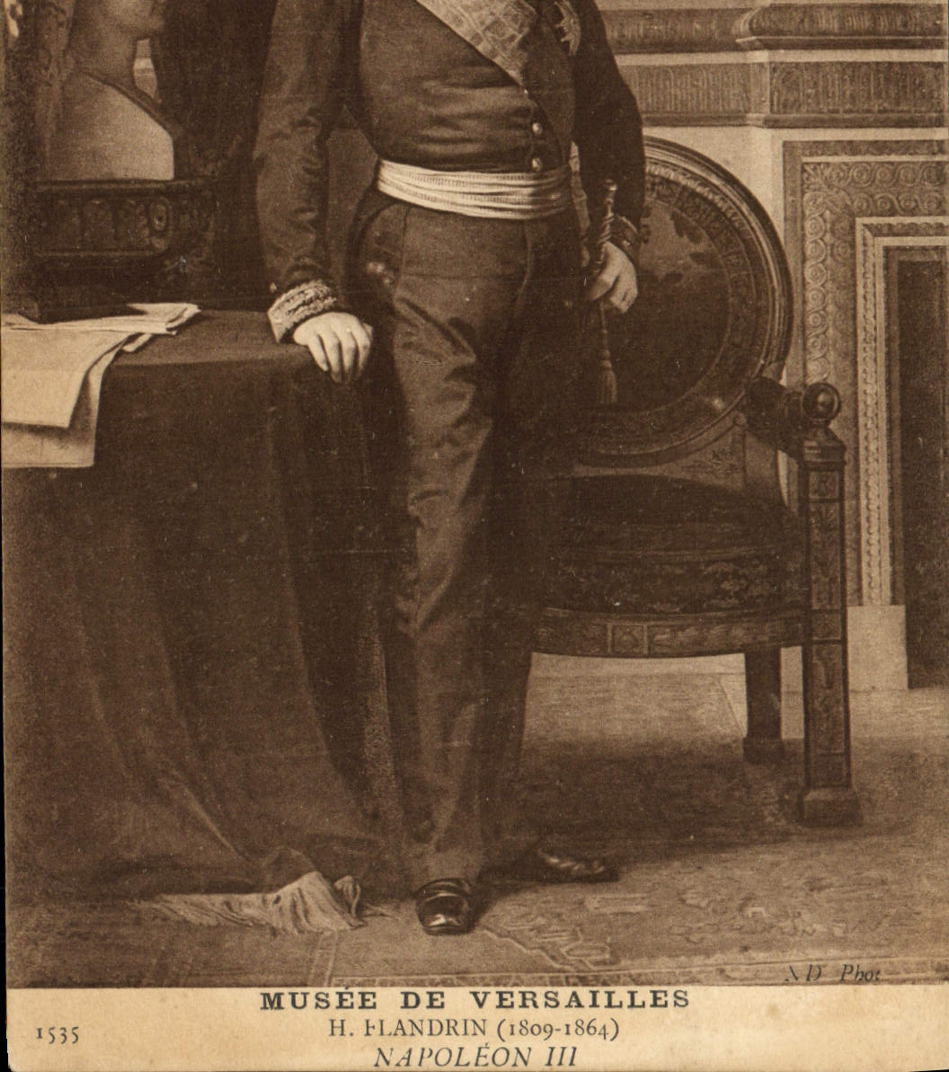 Napoléon III — Musée de Versailles — H. Flandrin (1809-1864)