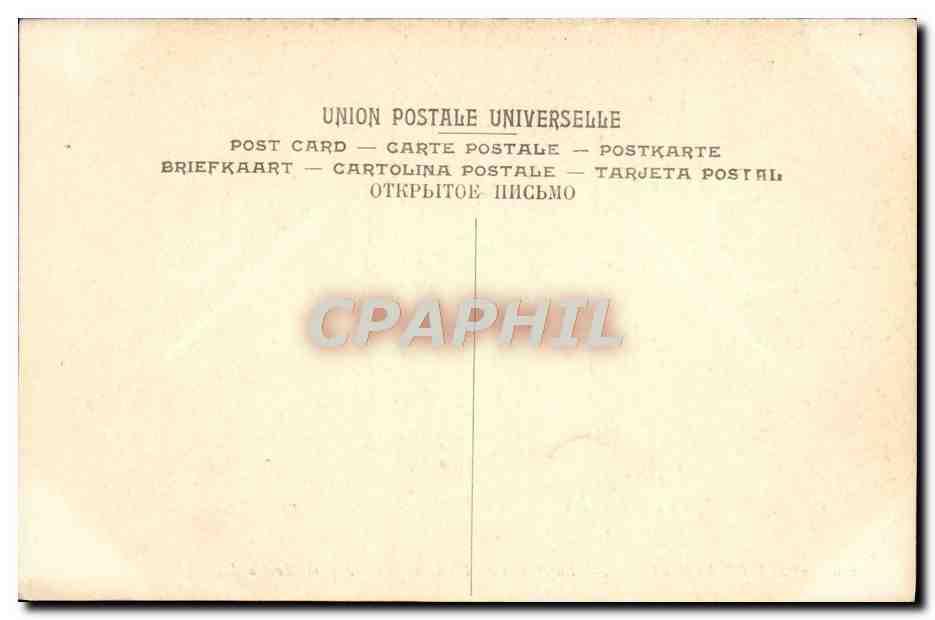 CPA Musee De Versailles Funerailles Du President Carnot Bertrand — Verso