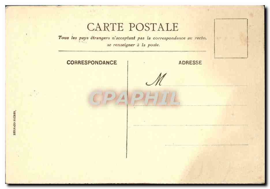 CPA Marseille Saigon Par La Cie Air Orient Service aerien Hydravion amerissant a Naples Italie  — Rückseite