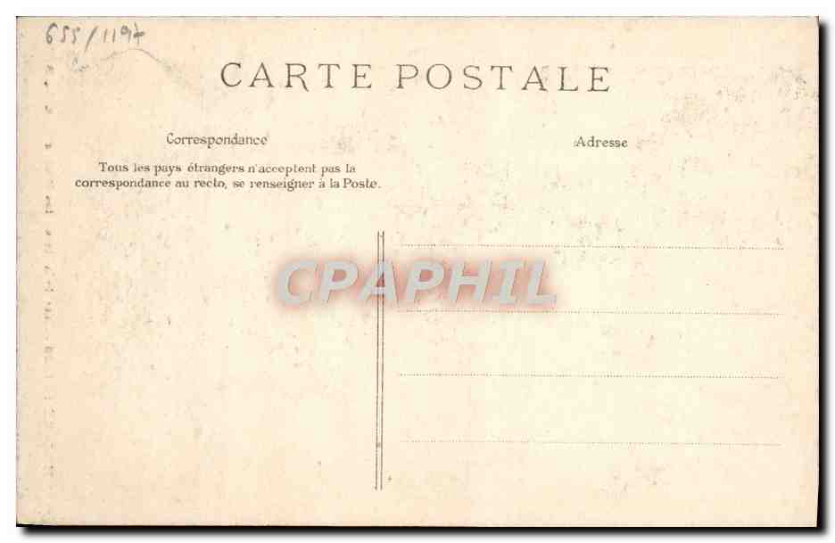 CPA Mi careme 1906 Char De La Reine Des Reines Carnaval — Rückseite