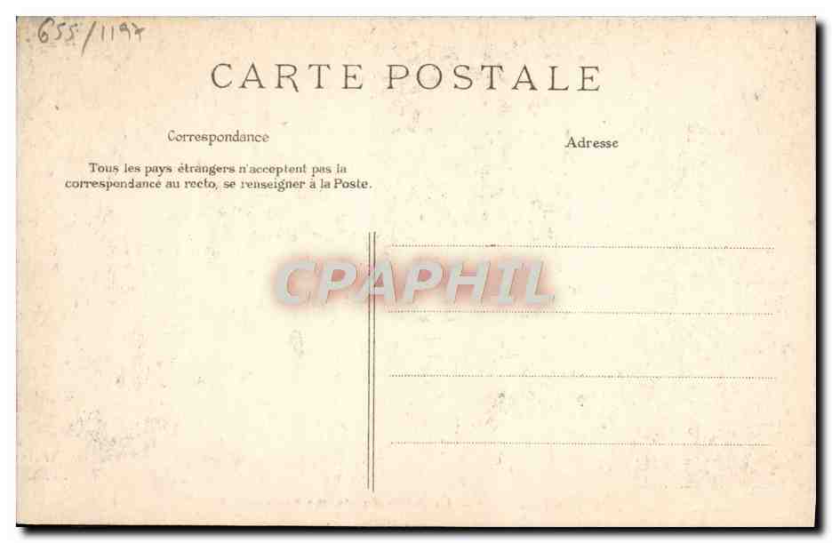 CPA Mi Careme 1906 La Reine Du Marche Des Carmes Carnaval — Rückseite