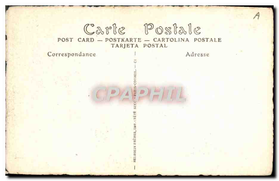 CPA Les Maitres De l'Estampe Au 18eme Les Contes De La Fontaine — Rückseite