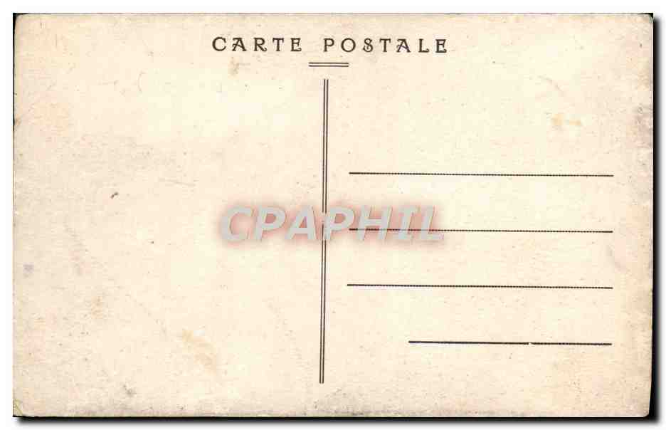 CPA Souvenir De La Fontaine Franco allemande Restaurant Rostoucher Richard — Rückseite