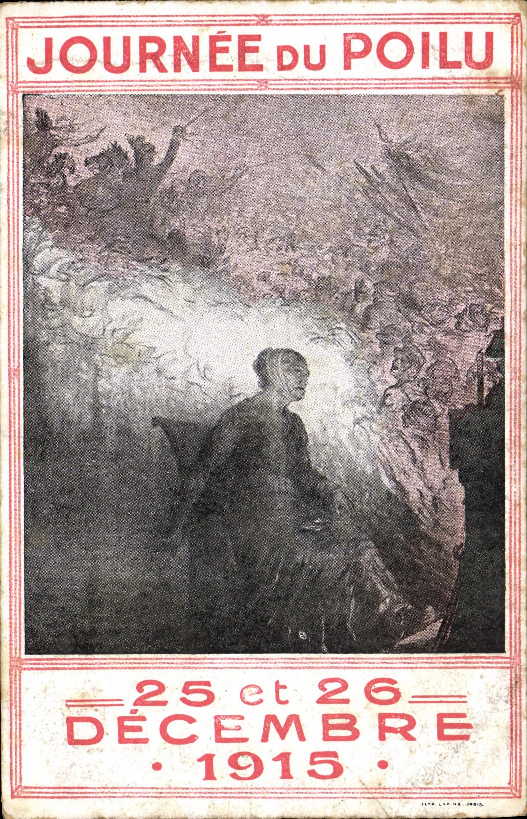 CPA Journee Du Poilu 25 26 decembre 1915