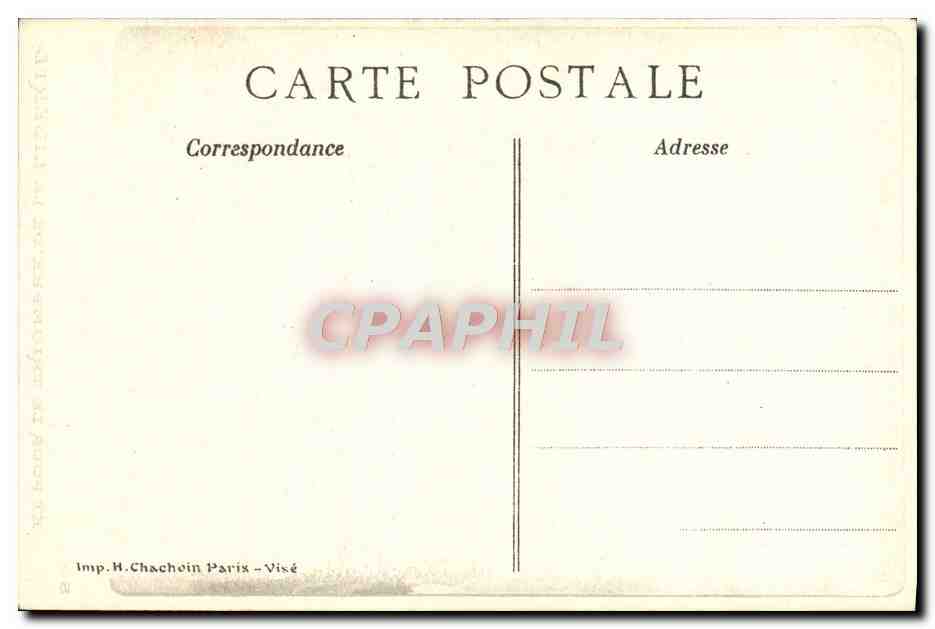CPA Credit Commercial De France 20 rue Lafayette Paris emprunt de la Defense nationale Militaria  — Rückseite