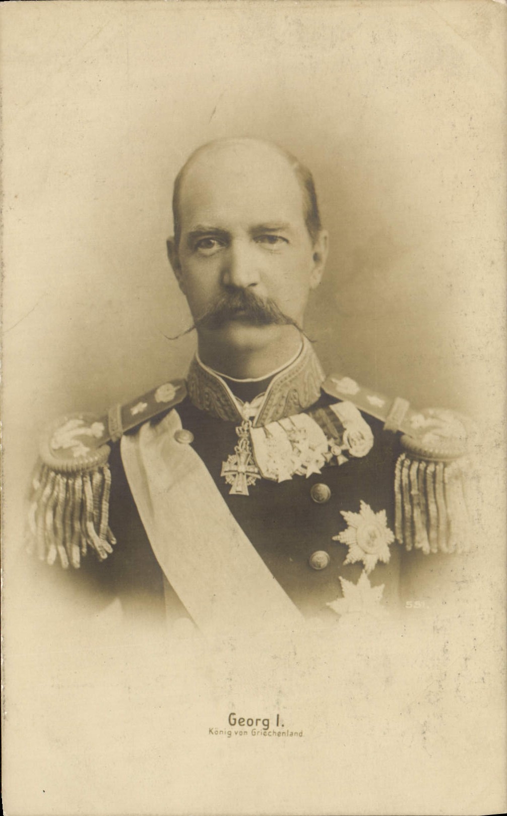 Georg I — Roi de Grèce — éditeur SSI