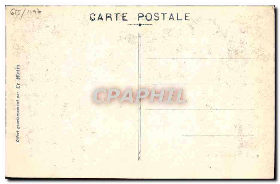 CPA Epreuve De Fond Pour Reconnaissances De Cavalerie Prix Offerts Par Le Matin Maunoury Bridoux Militaria  — Verso