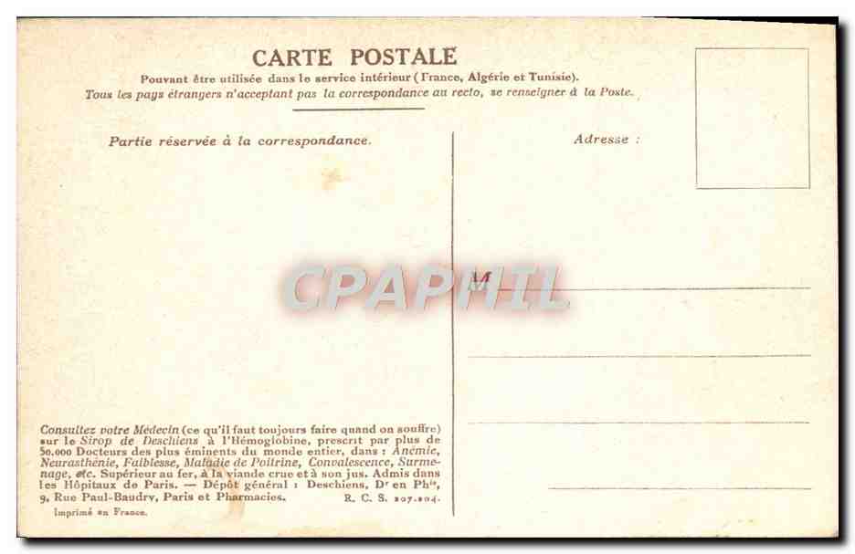 CPA Musee De Versailles Bataille De Fleurus Militaria  — Rückseite