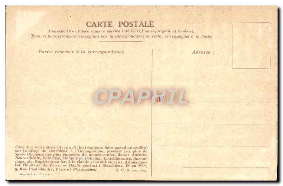 CPA Musee De Versailles Bataille De Zurich 1799 — Rückseite