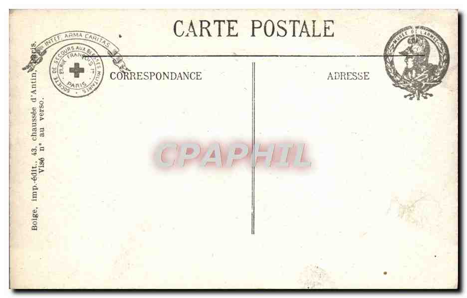 CPA Musee De L'Armee Eglise Des Invalides Militaria — Rückseite
