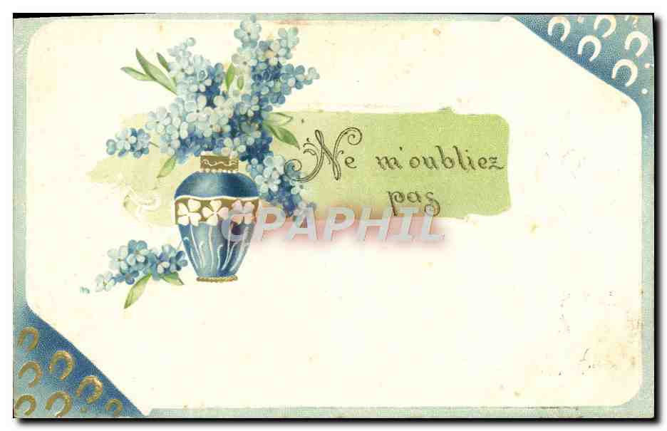 CPA Fantaisie Fleurs