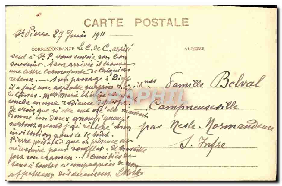 CPA Les Fresques Du Pantheon La Prise d'Orleans Par Jeanne d'Arc Lenepveu — Rückseite