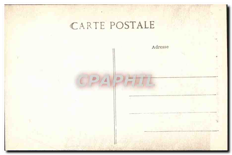 CPA Jeanne d'Arc Blessee Au Siege De Paris — Verso