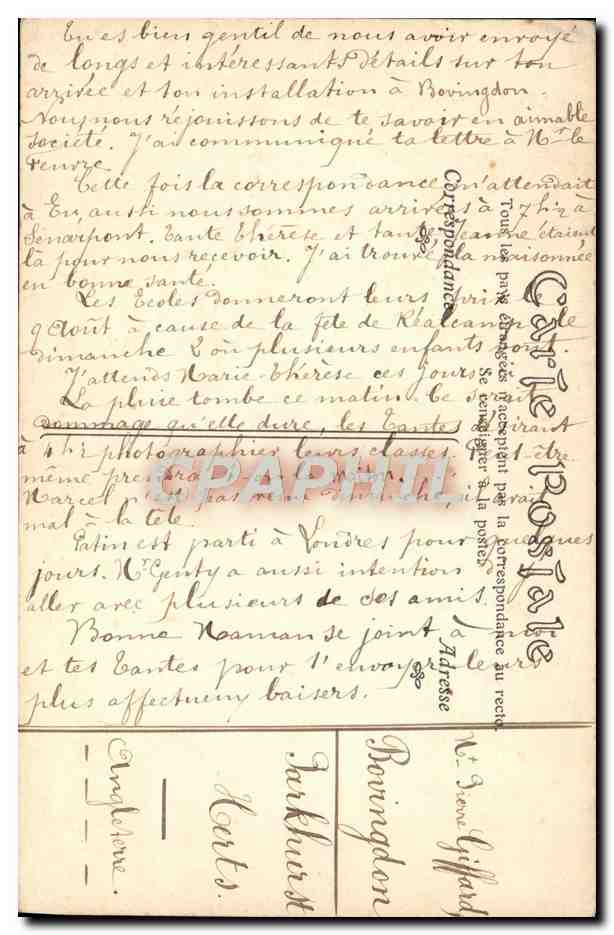 CPA Musee d'Orleans Jeanne d'Arc Victorieuse Rentre a Orleans Par Scberrer — Verso