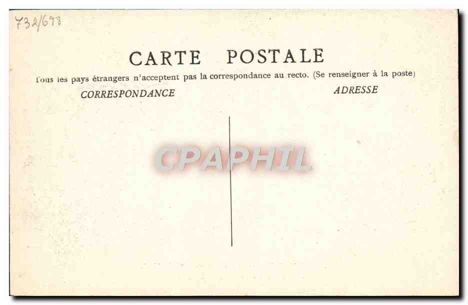 Jeanne d'Arc — La Ronde des Pages à Orléans — Chalon-sur-Saône 1911 — Cliché Lacoste — Rückseite