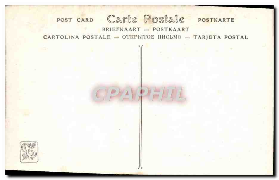 CPA Salon 1911 Maissen Aux abois dans l'etang Chasse a courre Chiens Chien  — Back