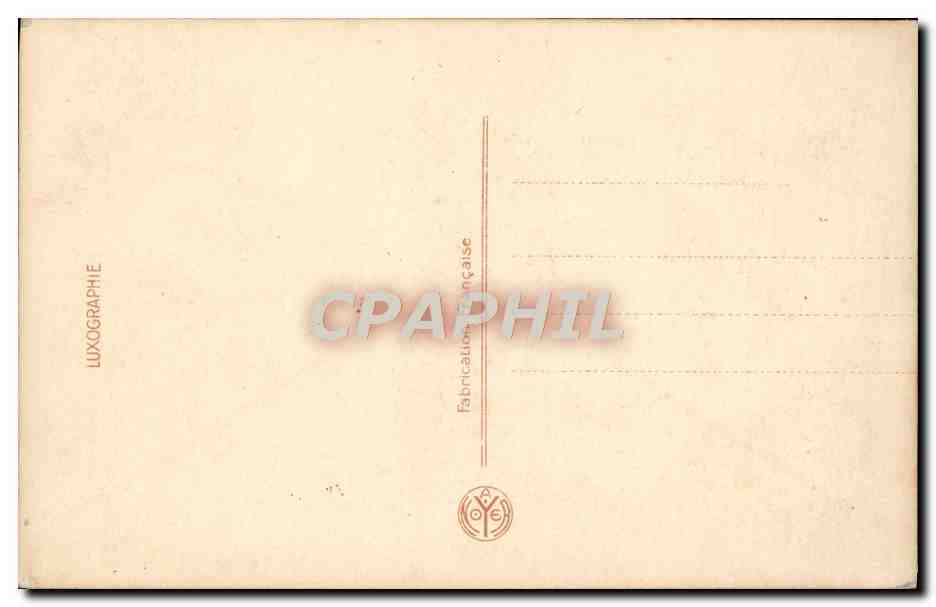 CPA Fantaisie Fleurs — Verso