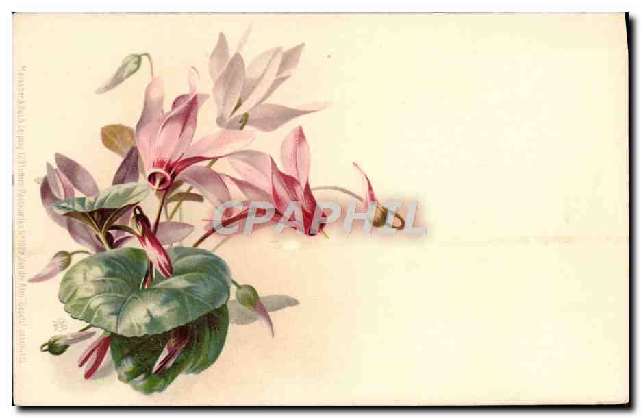 CPA Fantaisie Fleurs