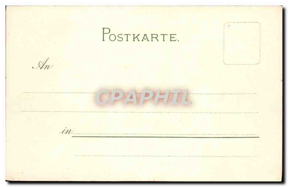 CPA Fantaisie Fleurs — Verso