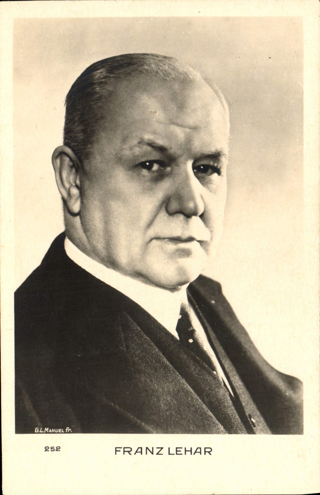 CPA Franz Lehar Musique opera