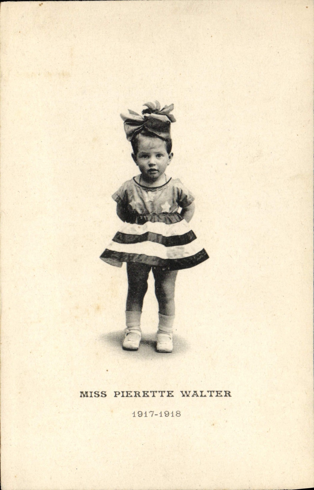 CPA Miss Pierrette Walter 1917 1918 
