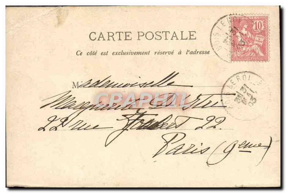 CPA Fantaisie Enfant — Rückseite